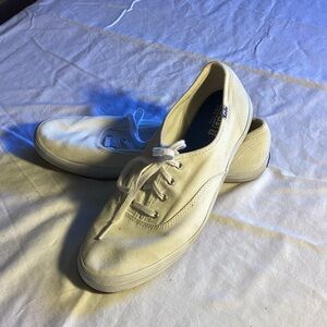 Keds White Canvas Sneakers